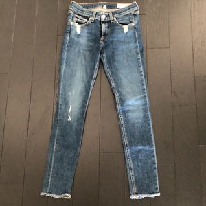Rag and Bobe Skinny Jeans size 25